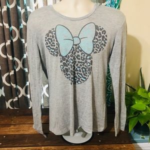 Disney Minnie Mouse cheetah print Hoodie